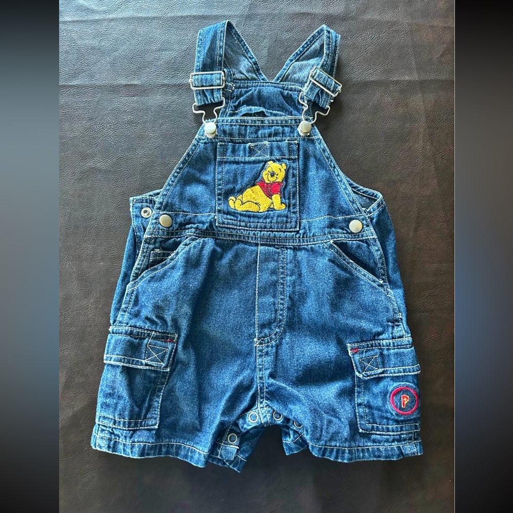 Disney Store Pooh Overalls 18 months